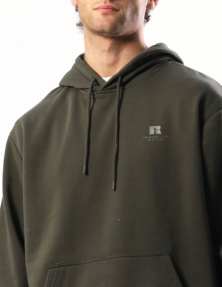 Russell Athletic Australia Men's Brooklyn Hoodie - Olive True Since 1902