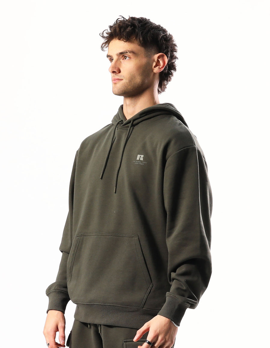 Russell Athletic Australia Men's Brooklyn Hoodie - Olive True Since 1902