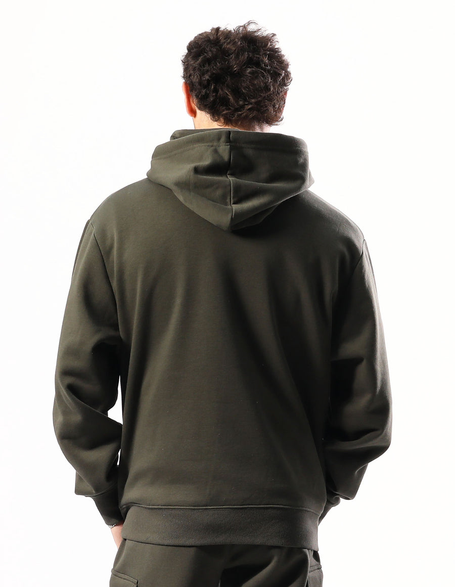Russell Athletic Australia Men's Brooklyn Hoodie - Olive True Since 1902