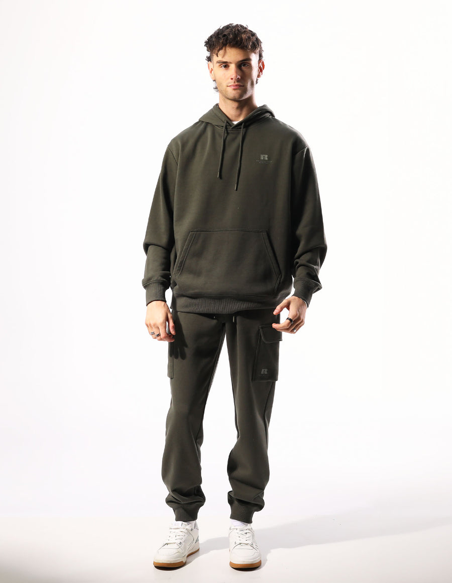 Russell Athletic Australia Men's Brooklyn Hoodie - Olive True Since 1902