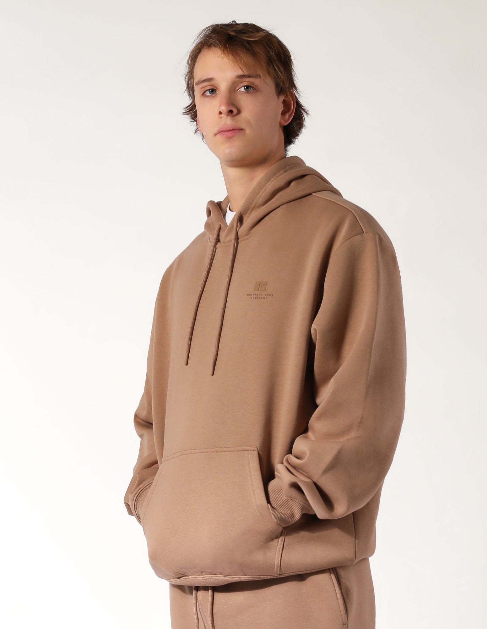 Brooklyn Men's Hoodie - Caramel