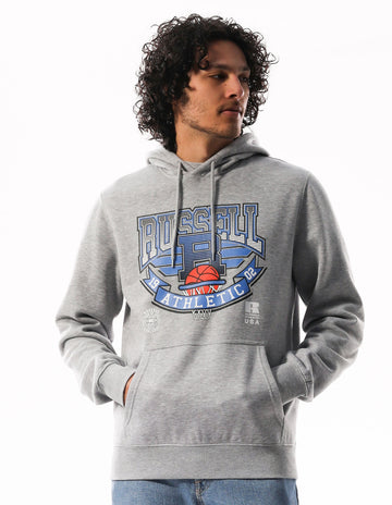 Russell Athletic Australia Men's Comp Hoodie - Grey Marle True Since 1902