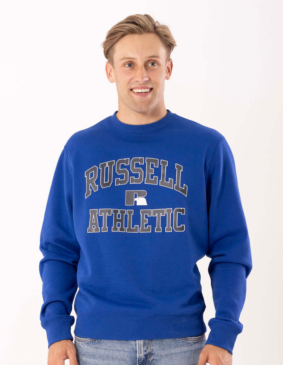 Russell Athletic Australia Men's Eagle Arch 2 Tone Crew - Pacific True Since 1902