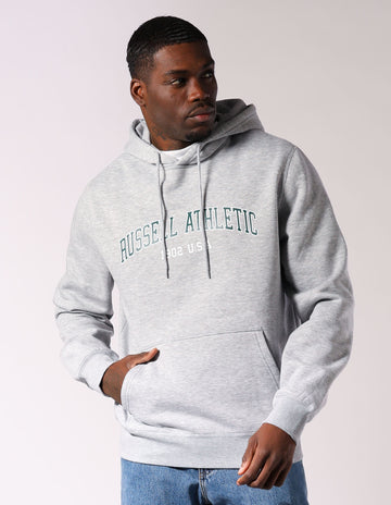 Russell Athletic Australia Men’s Big Arch 2-Tone Hoodie - Grey Marle | Russell Athletic True Since 1902