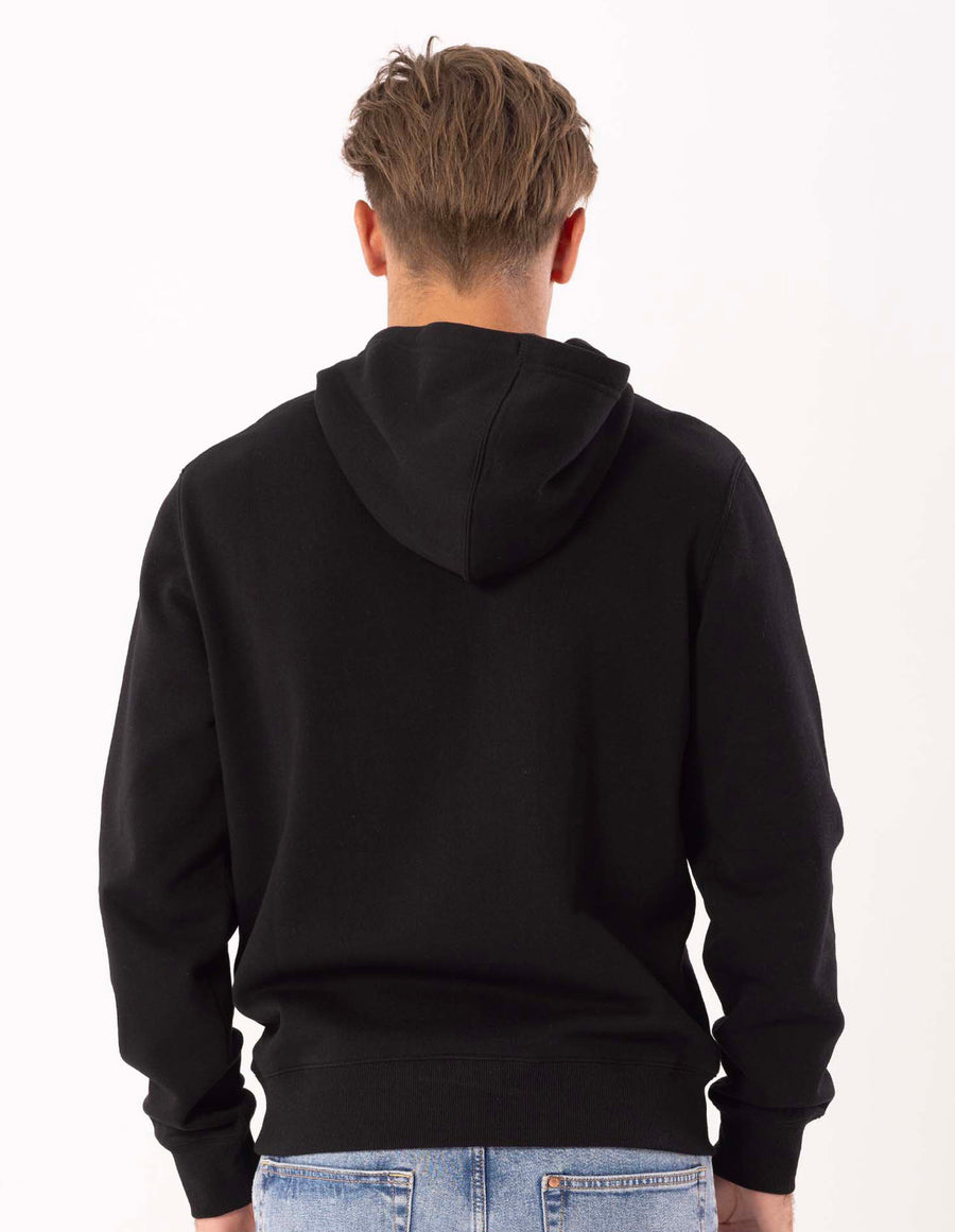 Russell Athletic Australia Men's Eagle Arch 2 Tone Hoodie - Black True Since 1902