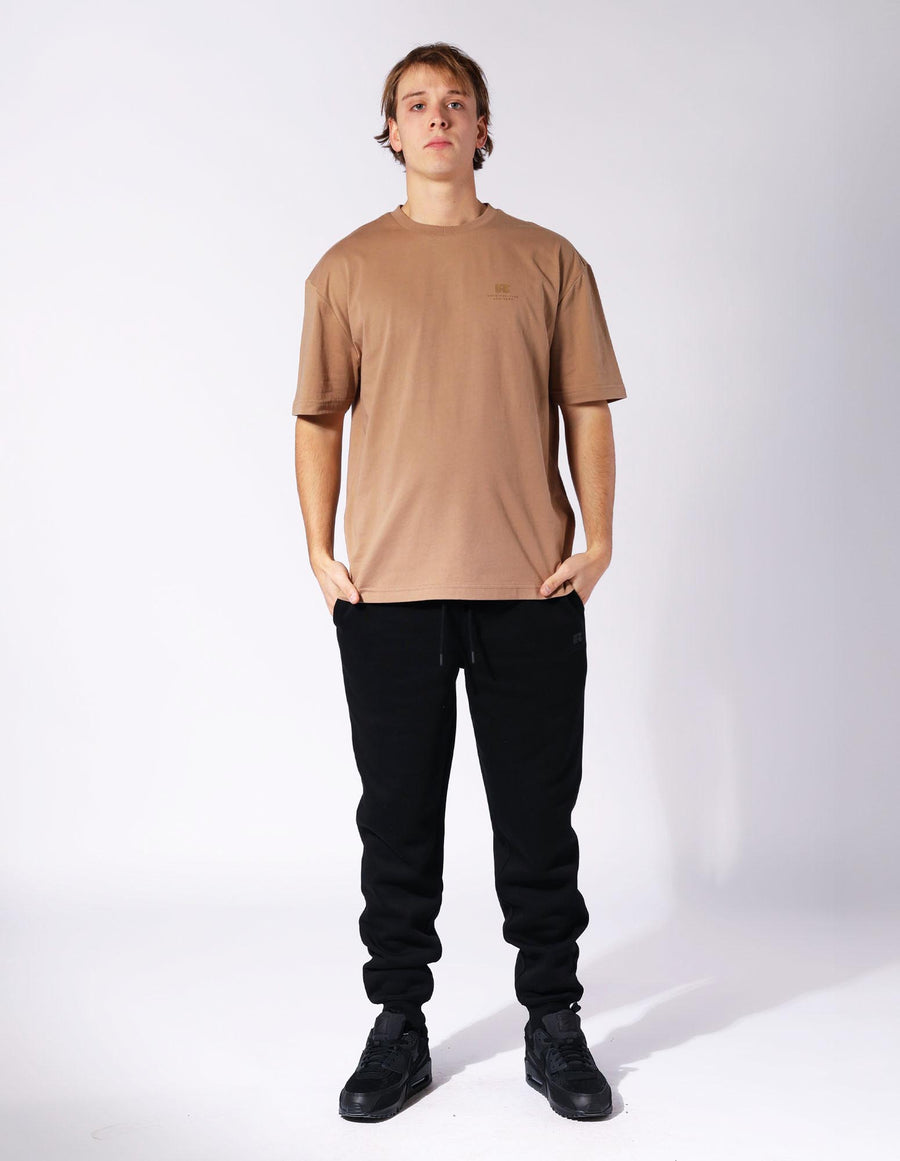 Men's Brooklyn Oversize Tee - Caramel
