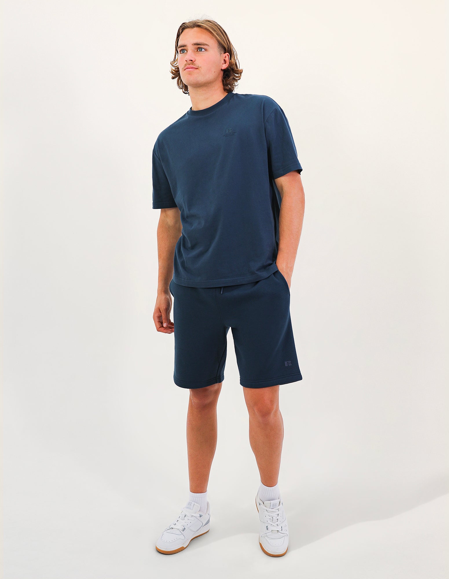 Brooklyn Loose Fit Mens Trackshort - Deep Teal