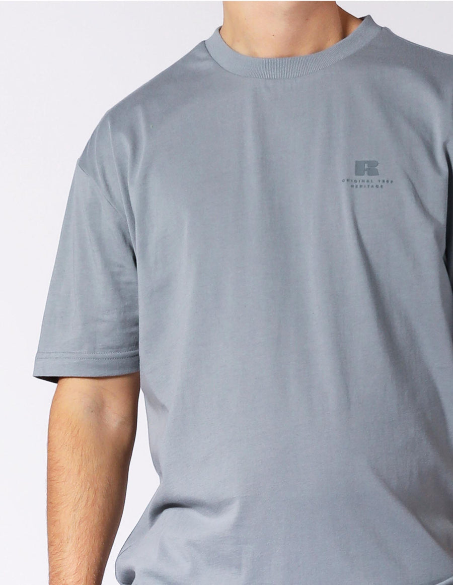 Men's Brooklyn Oversize Ash Grey Tee