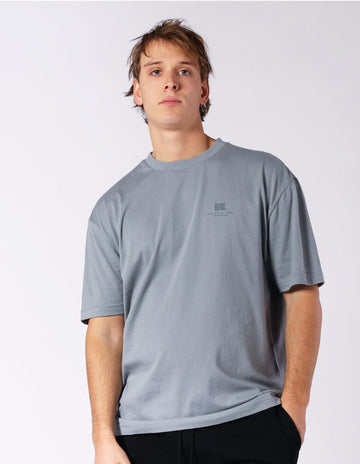 Men's Brooklyn Oversize Ash Grey Tee