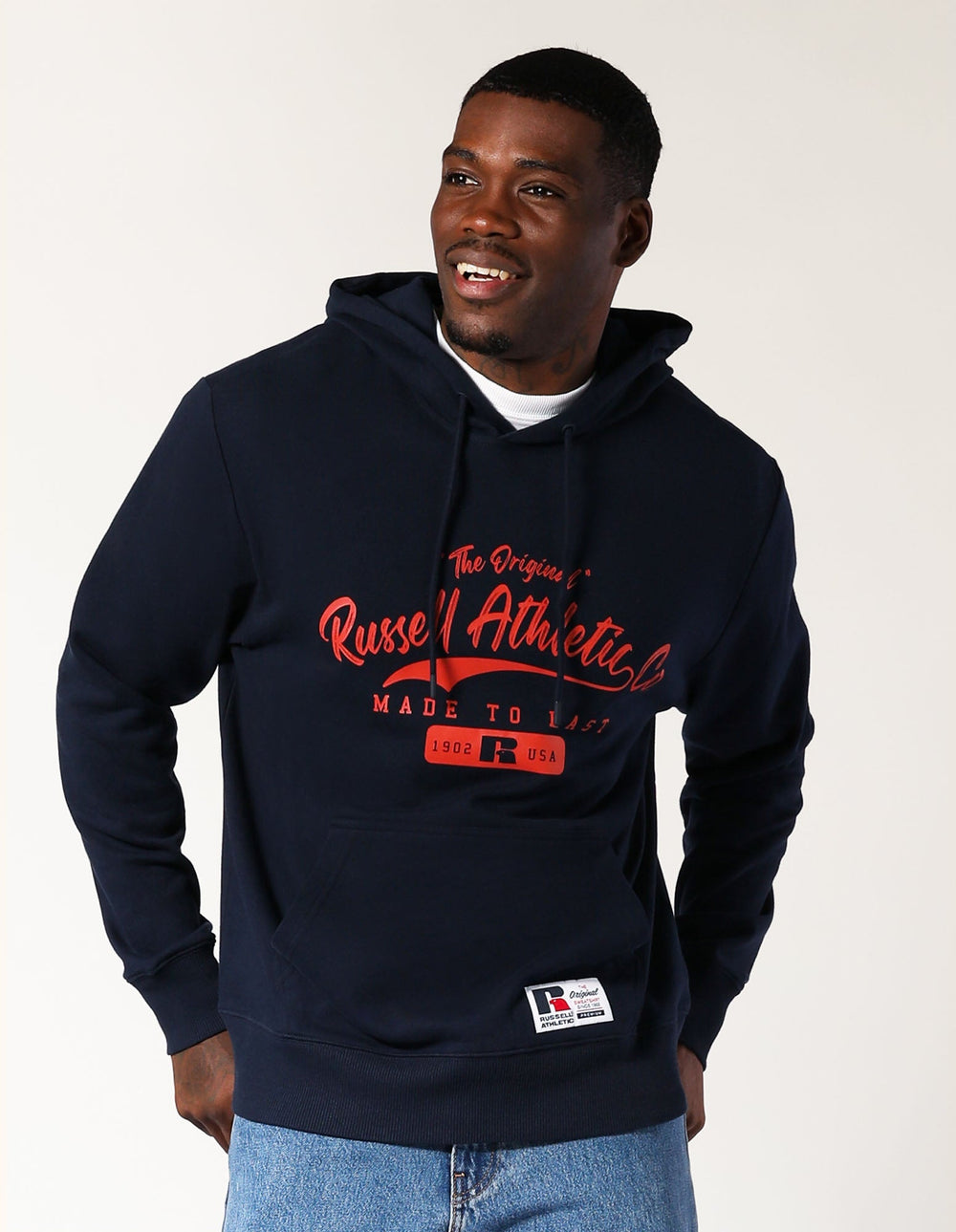 Russell Athletic Australia The Original Men's Hoodie - Michigan Navy True Since 1902