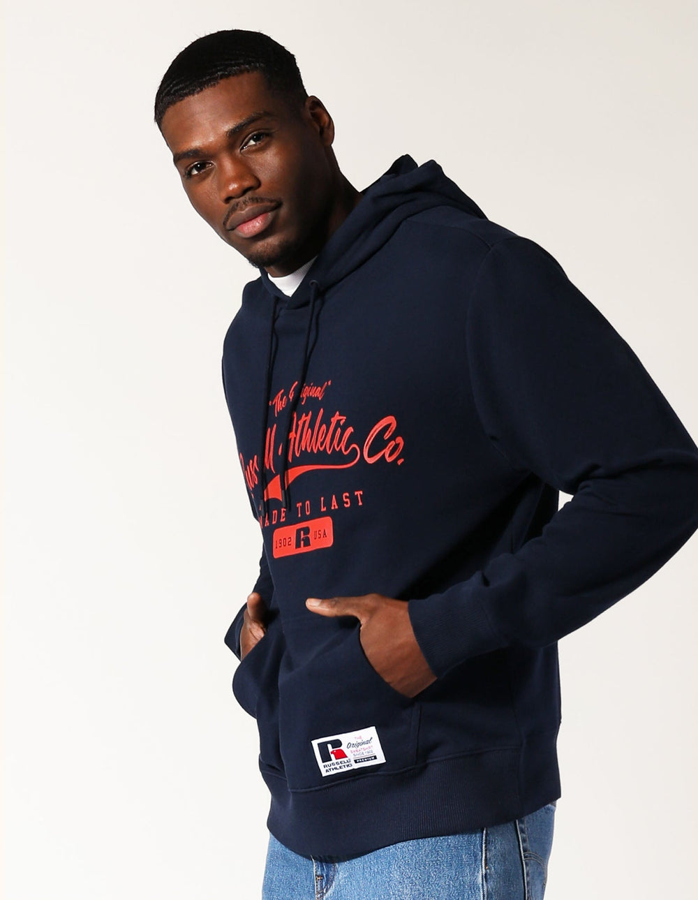 Russell Athletic Australia The Original Men's Hoodie - Michigan Navy True Since 1902