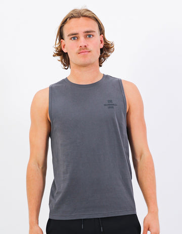 R Tech Leisure Men's Tank Top - Iron