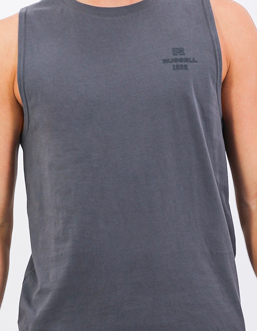 R Tech Leisure Men's Tank Top - Iron