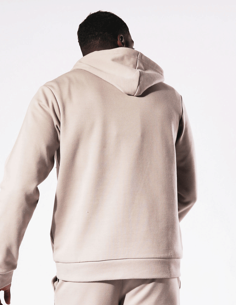 R Tech Lockup Men's Hoodie - Pumice