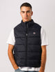 Unisex R Logo Lightweight Packable Puffer Vest - Michigan Navy