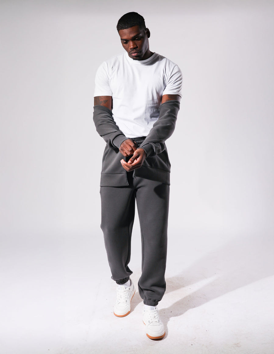 Russell Athletic Australia Men's R Tech Leisure Track Jacket (Zip through) - Iron True Since 1902