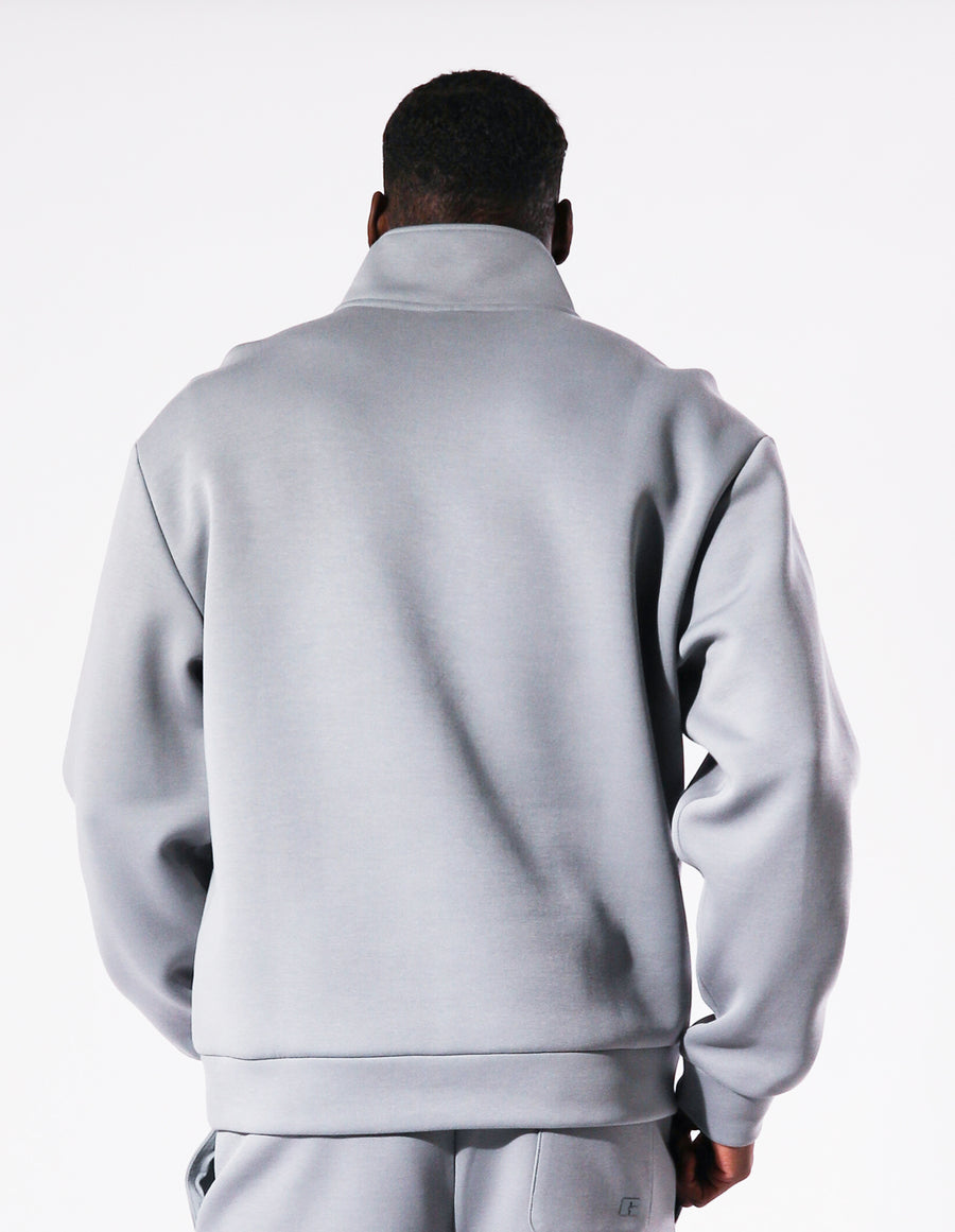 Russell Athletic Australia Men's R Tech Leisure 1902 Quarter Zip - Ash True Since 1902