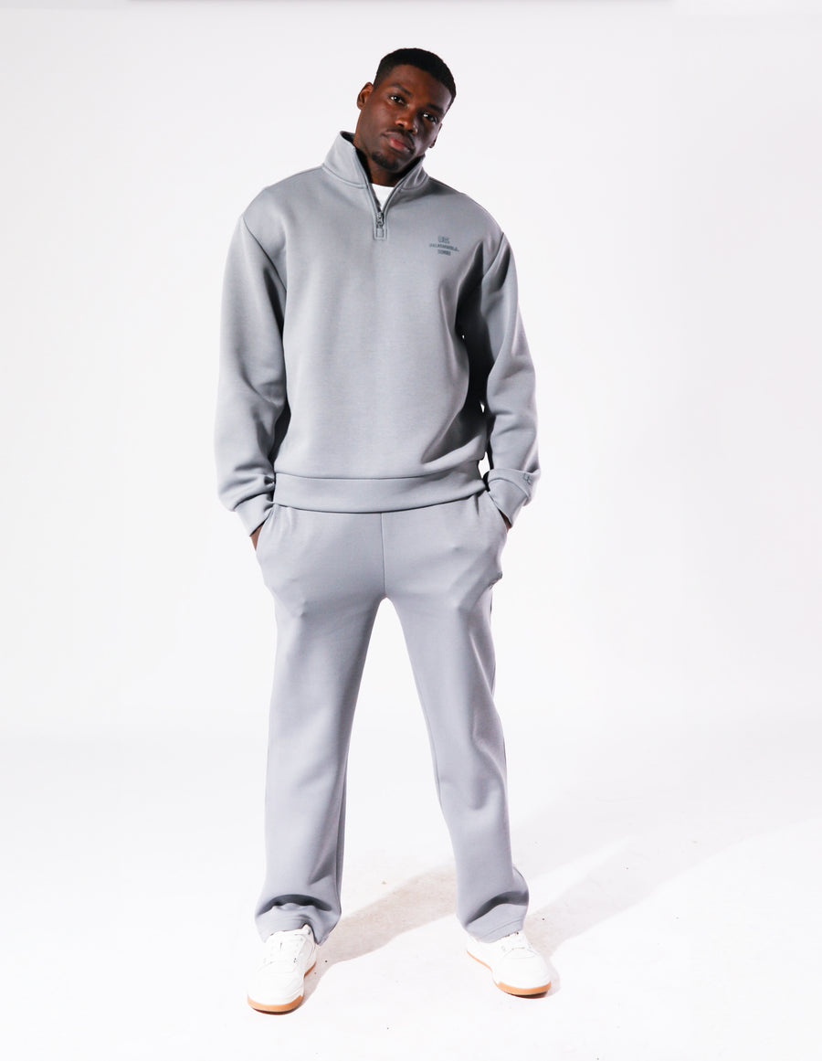 Russell Athletic Australia Men's R Tech Leisure 1902 Quarter Zip - Ash True Since 1902