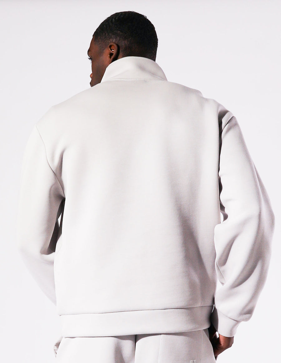 Russell Athletic Australia Men's R Tech Leisure 1902 Quarter Zip - Antarctica White | Russell Athletic AU True Since 1902