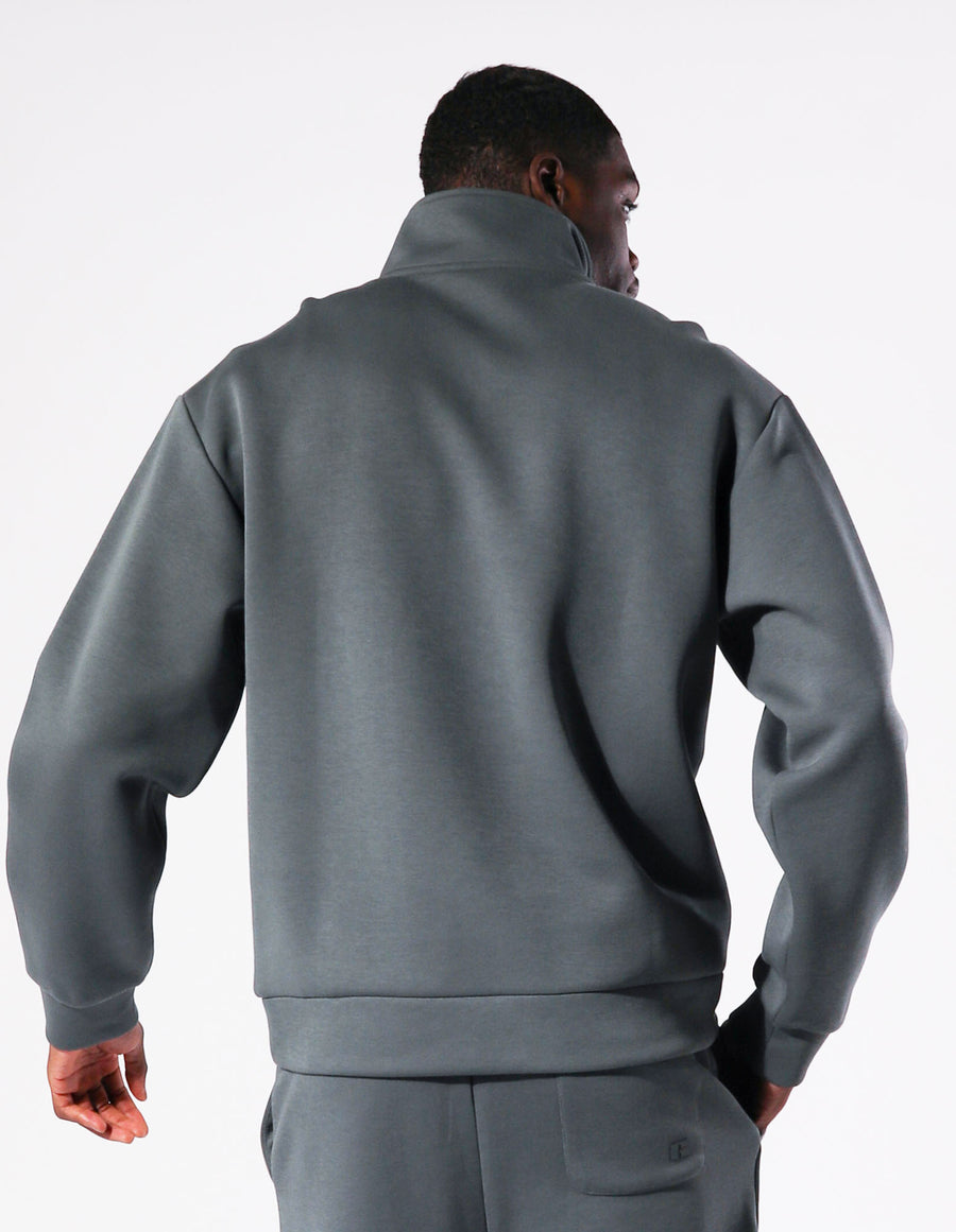 Russell Athletic Australia Men's R Tech Leisure 1902 Quarter Zip - Spruce True Since 1902
