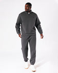 Russell Athletic Australia Men's R Tech Leisure 1902 Quarter Zip - Iron True Since 1902