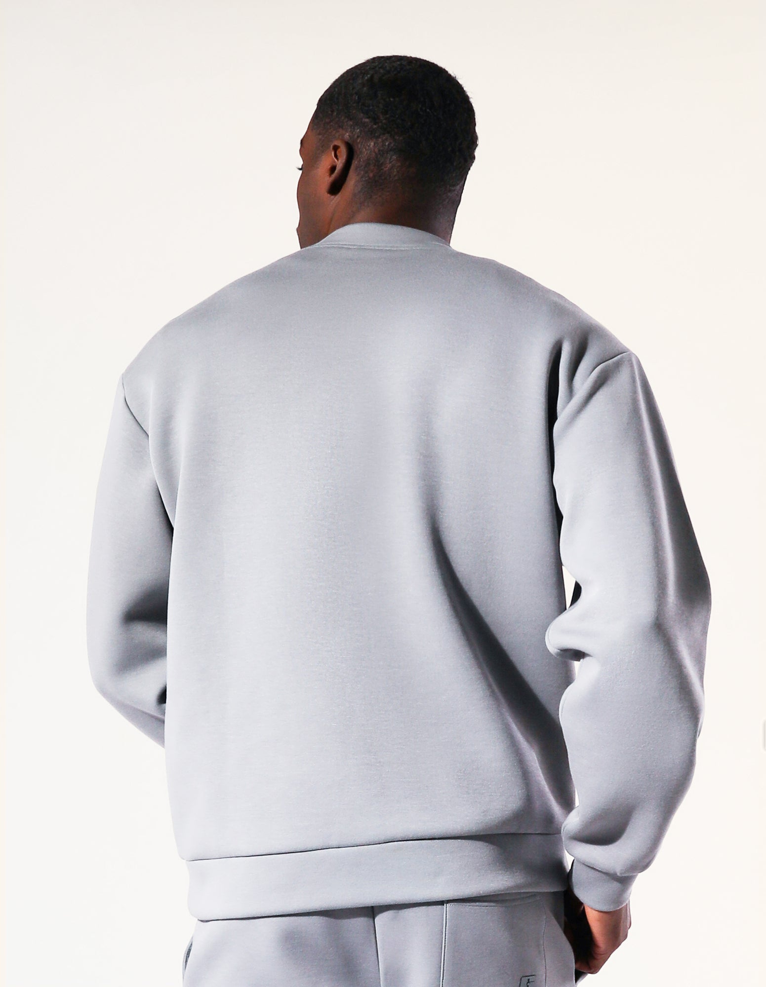 Men's R Tech Leisure 1902 Crew - Ash