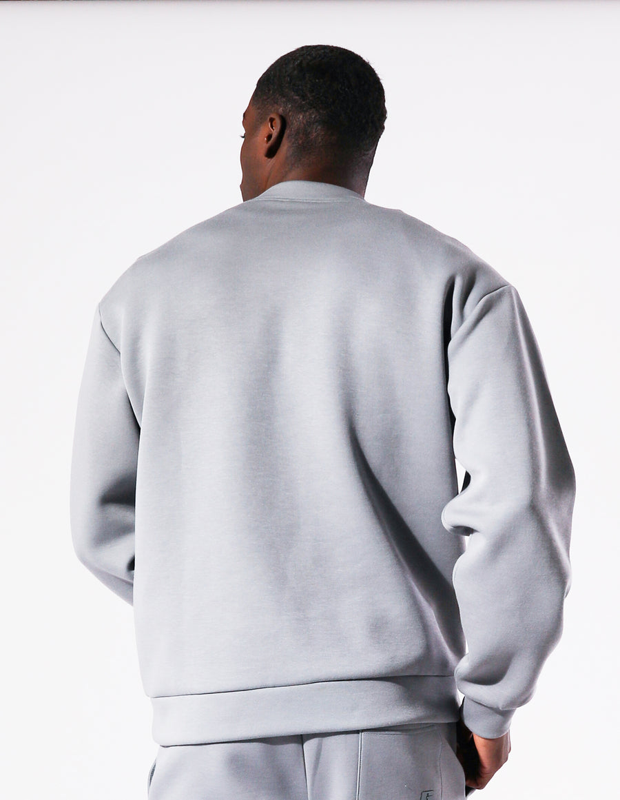 Men's R Tech Leisure Ash Grey Colour Crew