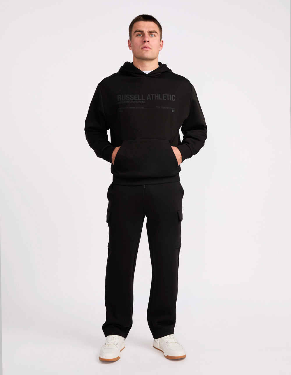 Russell Athletic Australia R Tech Leisure Men's Straight Cargo Trackpants True Since 1902