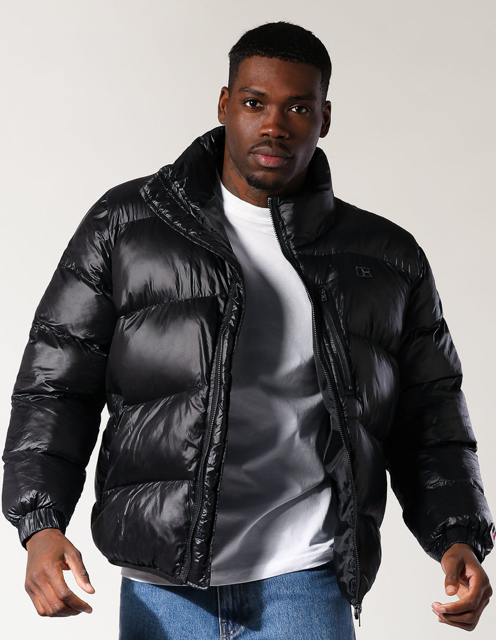 Men's Black Puffer Jacket