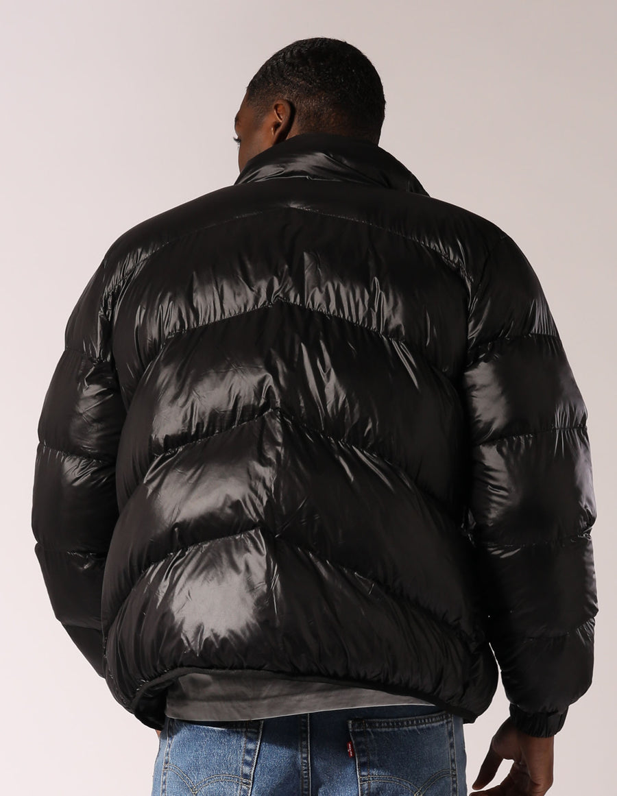 Russell Athletic Australia Men's 1902 Puffer Black Jacket True Since 1902