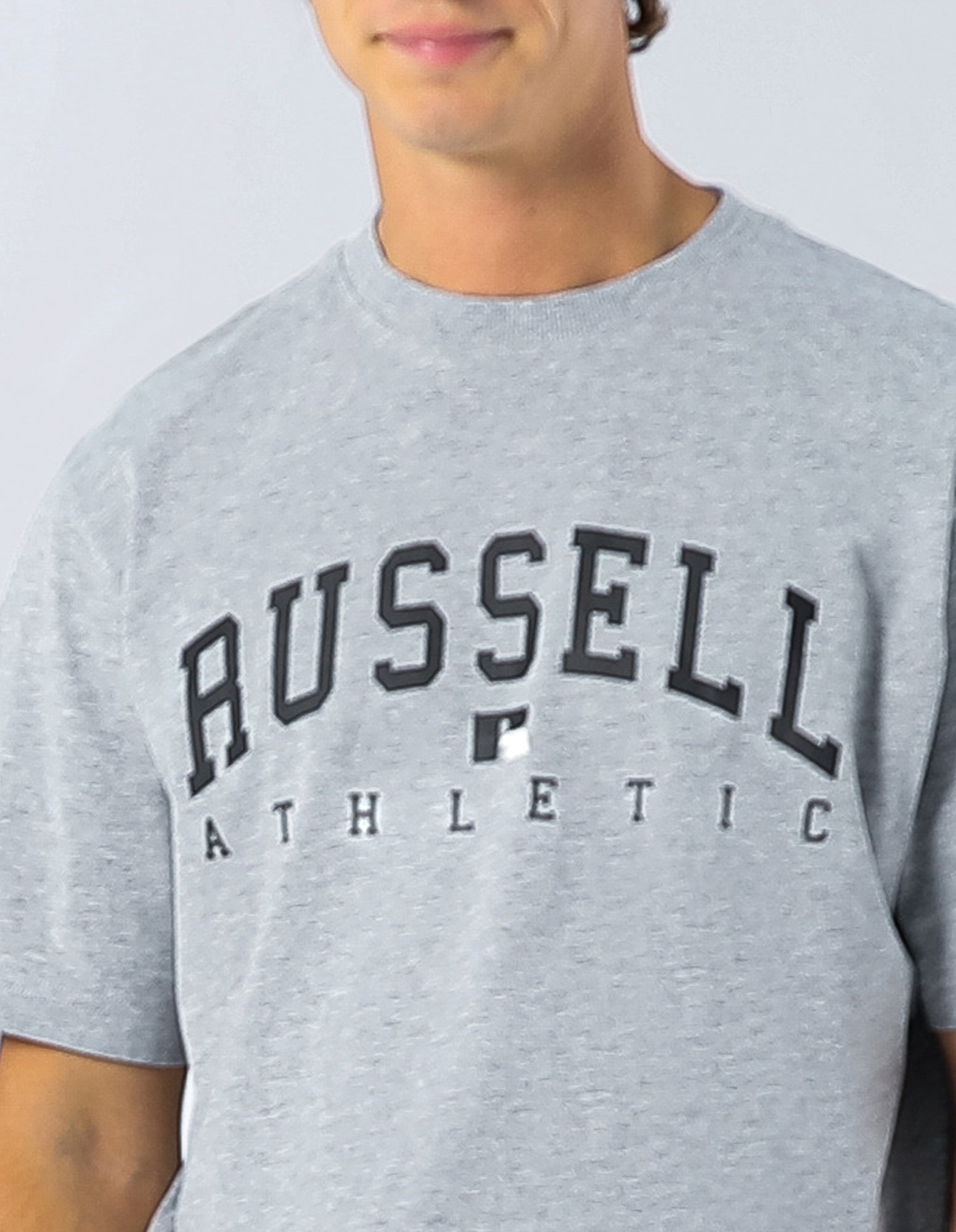 Thick And Thin Mens Tee - Grey Marle