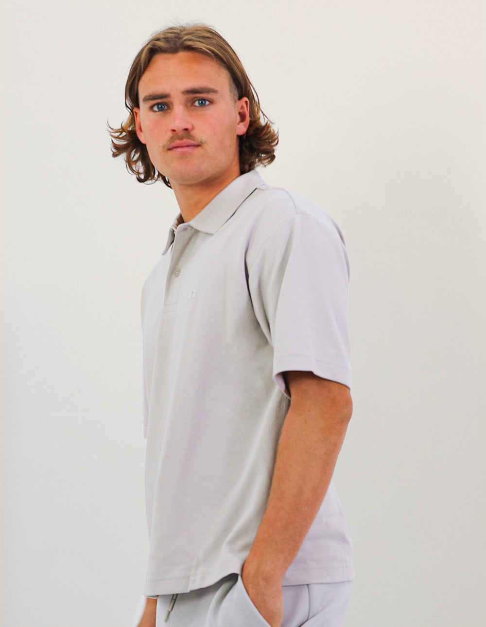 R Tech Leisure Men's Polo - Antarctica