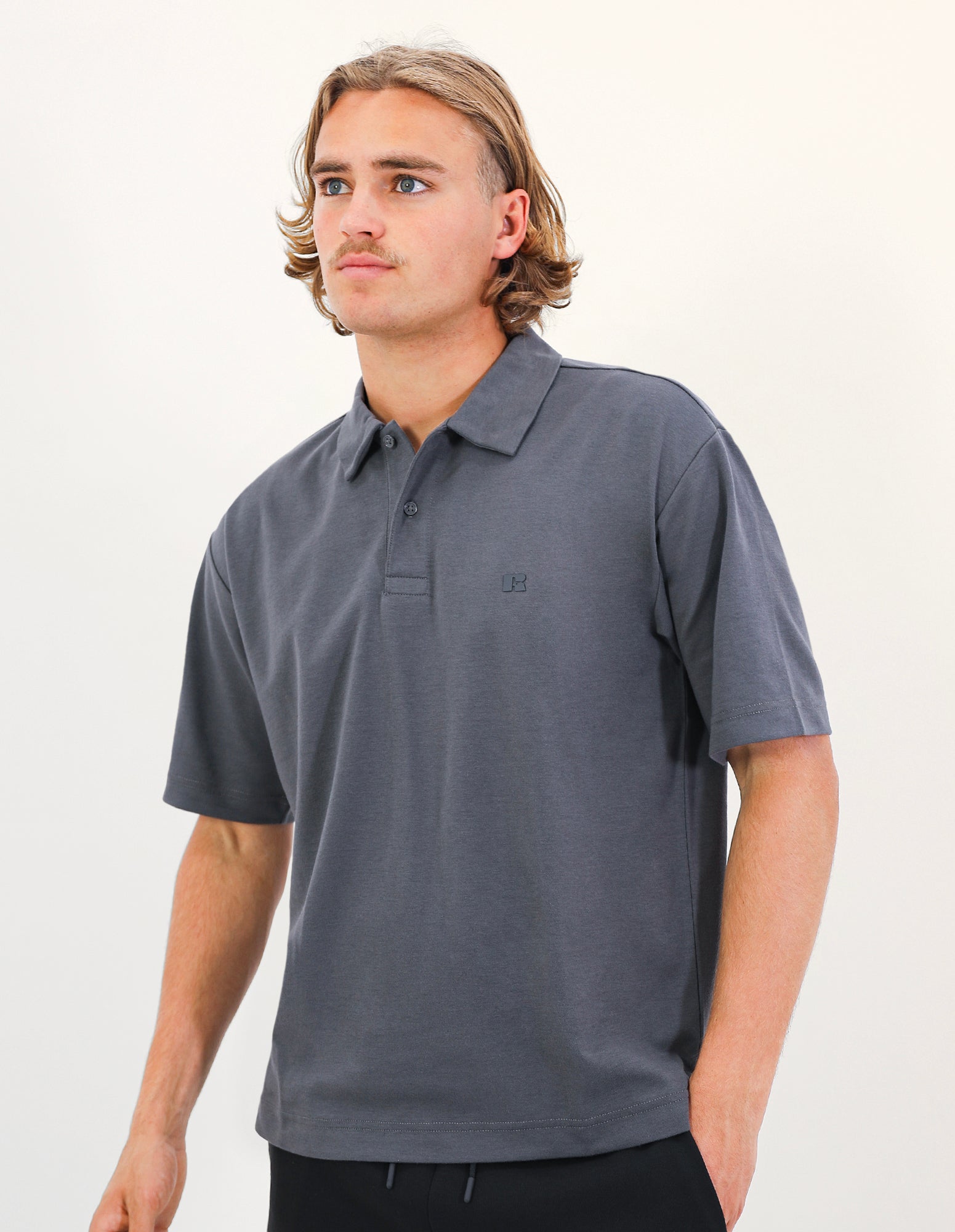 R Tech Leisure Men's Polo - Iron