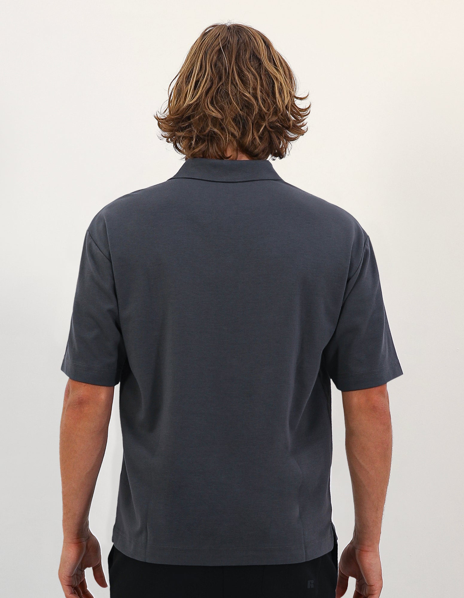 R Tech Leisure Men's Polo - Iron