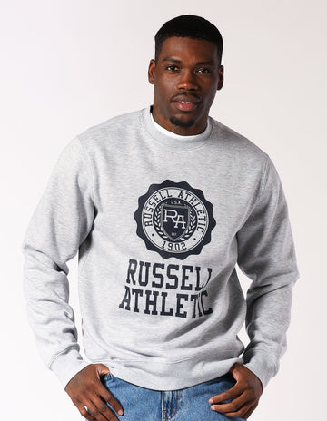 Great Seal Men's Crew - Grey Marle