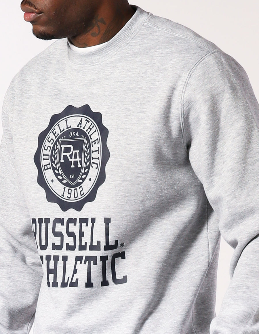 Great Seal Men's Crew - Grey Marle