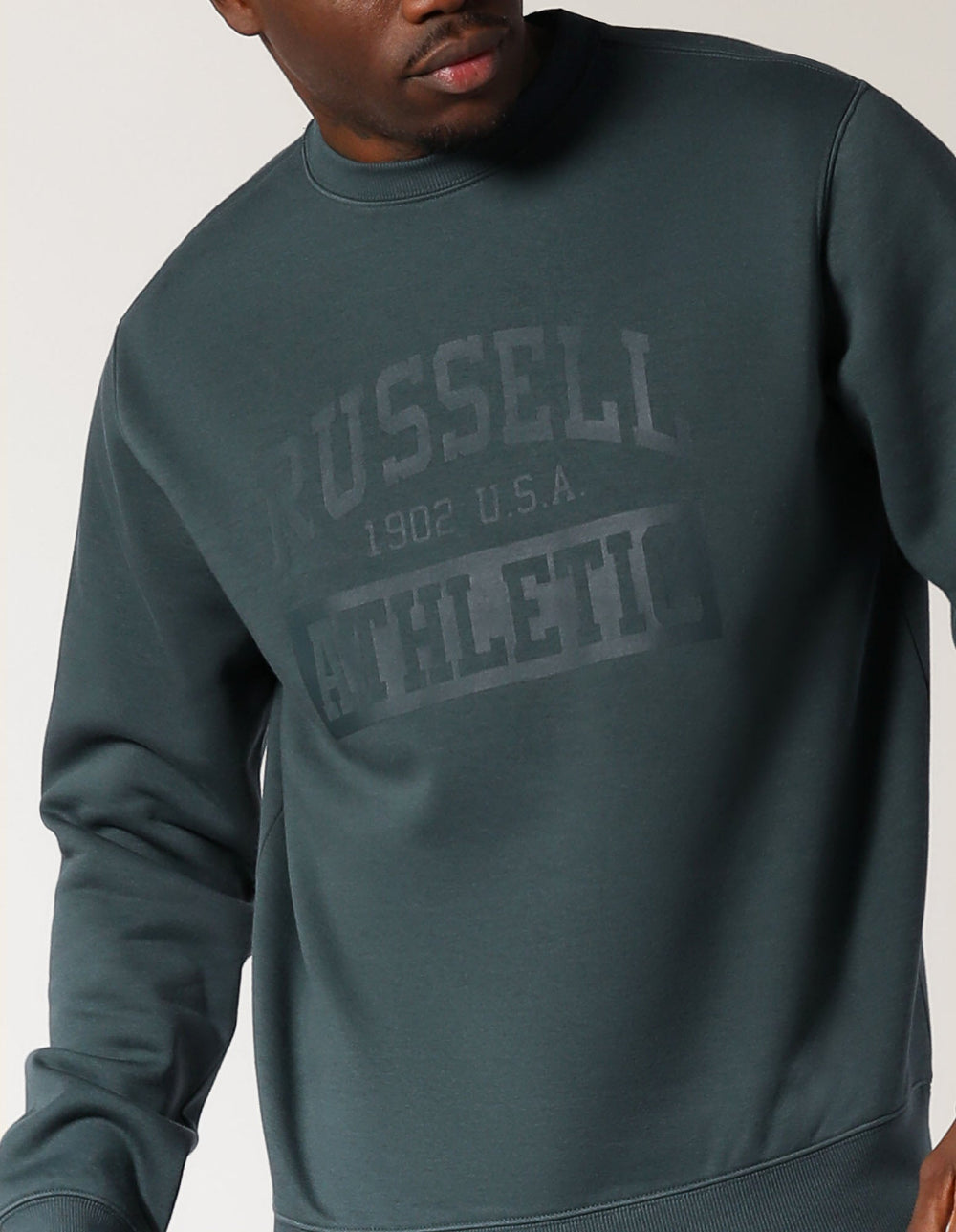 Russell Athletic Australia Men's Stack Crew - Bottlebrush True Since 1902