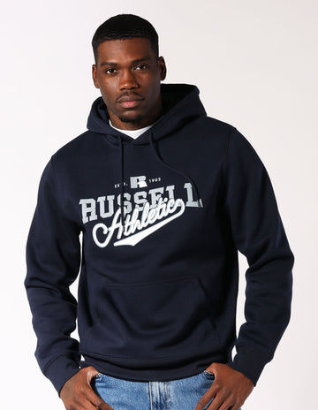 Brutalist Men's Hoodie - Michigan Navy