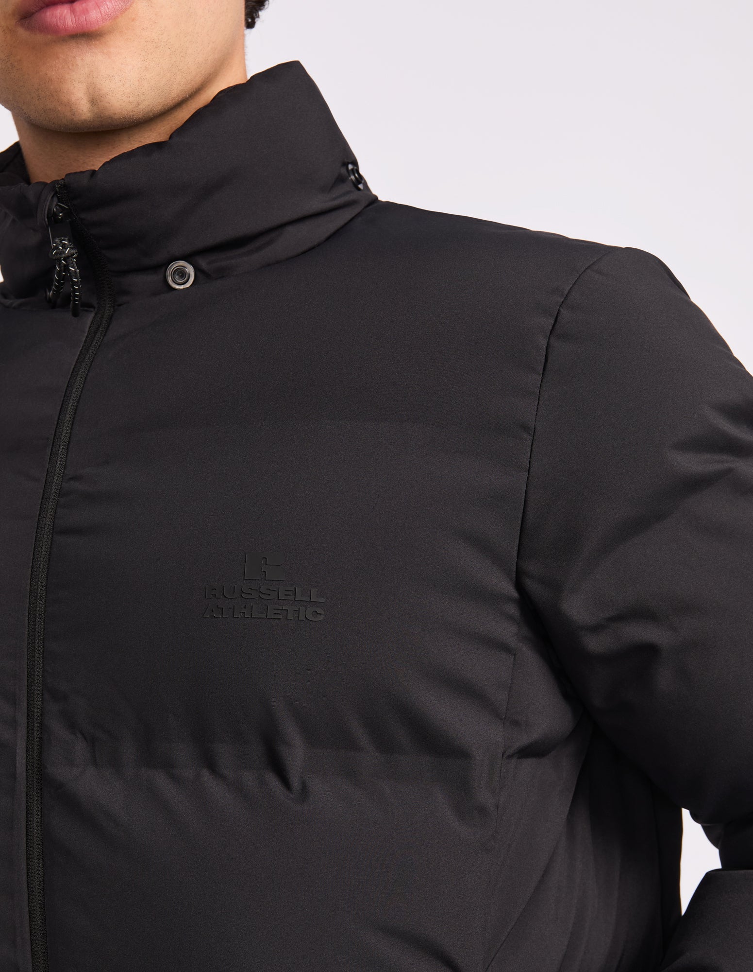 Bronx Mens Puffer Jacket - Black