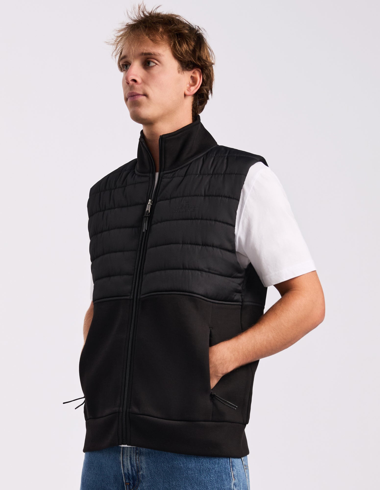 Hurricane Hybrid Mens Vest - Black