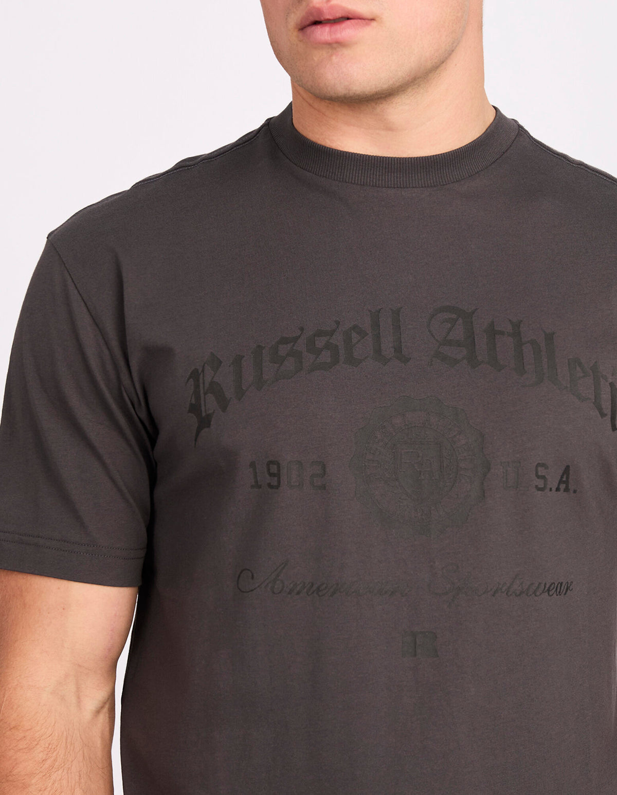 Black Letter Oversize Men's Tee