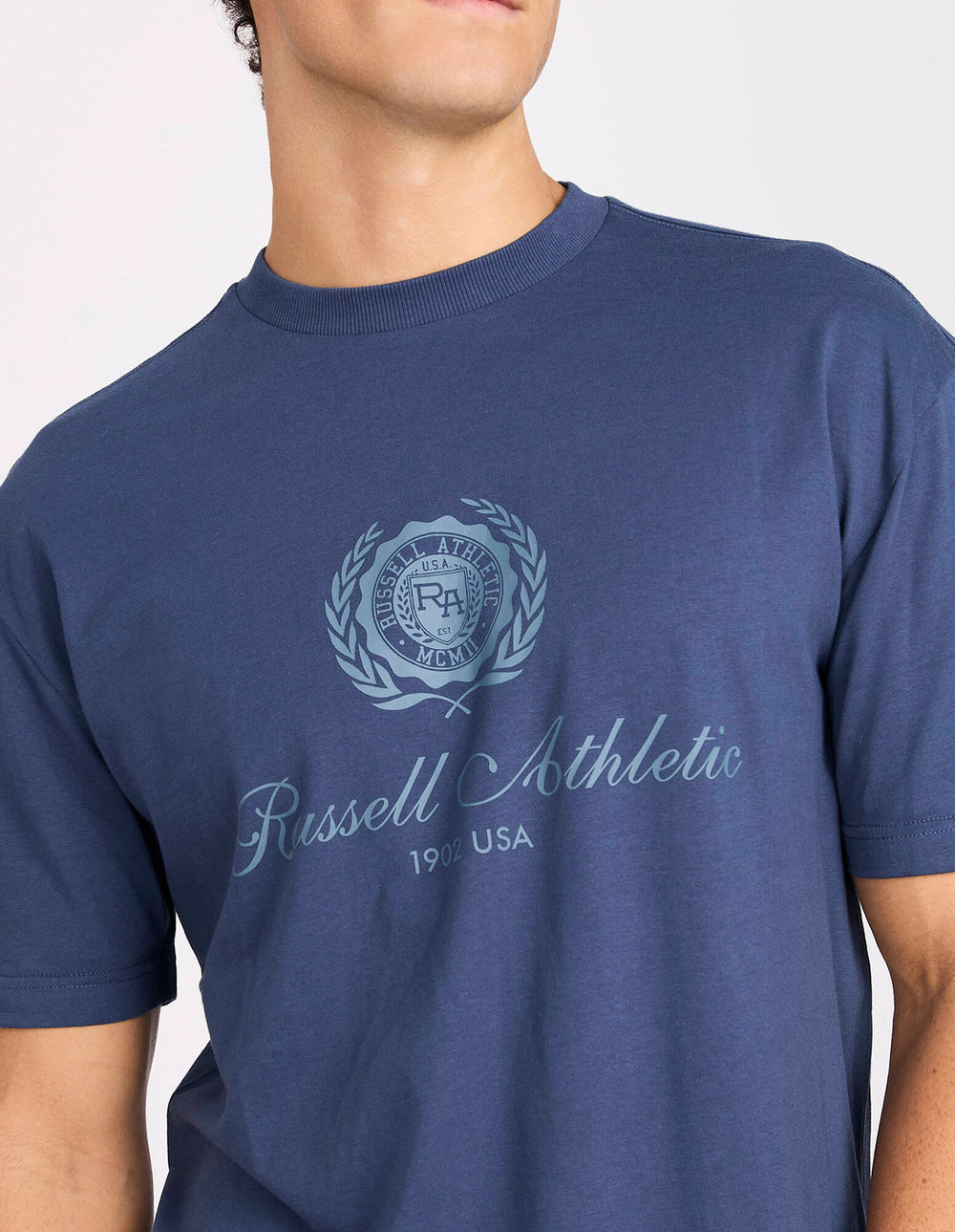 Russell Athletic Wreath Oversize Men's Tee