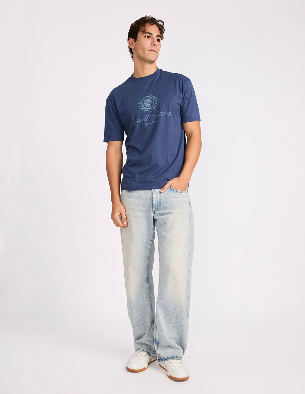 Russell Athletic Wreath Oversize Men's Tee