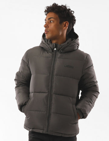 Russell Athletic Australia Men's Hampton Puffer Jacket - Grey True Since 1902