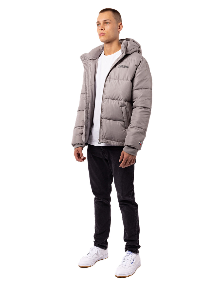 Russell Athletic Australia Men's Hampton Puffer Jacket in Timber True Since 1902