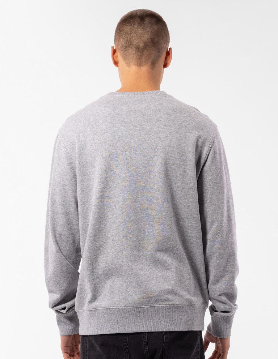 Russell Athletic Australia Men's Originals Big Arch Unbrushed Crew - Grey Marle True Since 1902