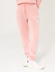 R Logo Elastic Cuff Women's Track Pants - Quartz Pink