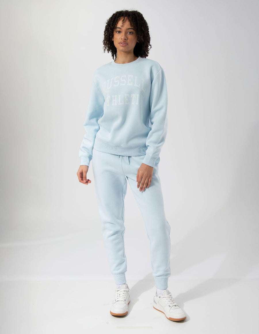 Arch Logo Women's Trackpants - Blue Breeze