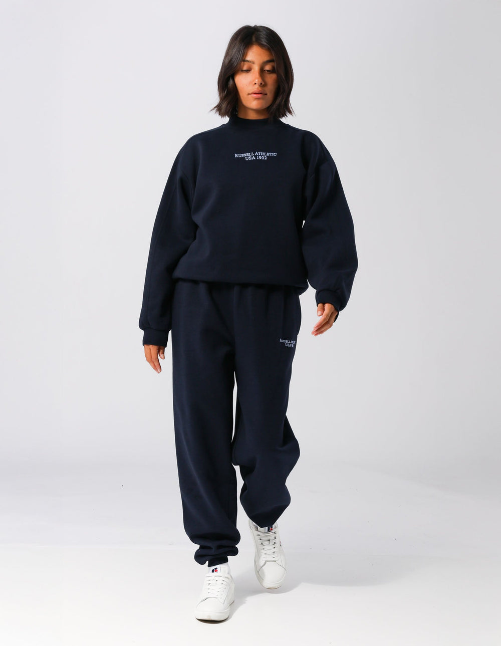 Russell Athletic Australia Womens USA 1902 Trackpant - Michigan Navy True Since 1902
