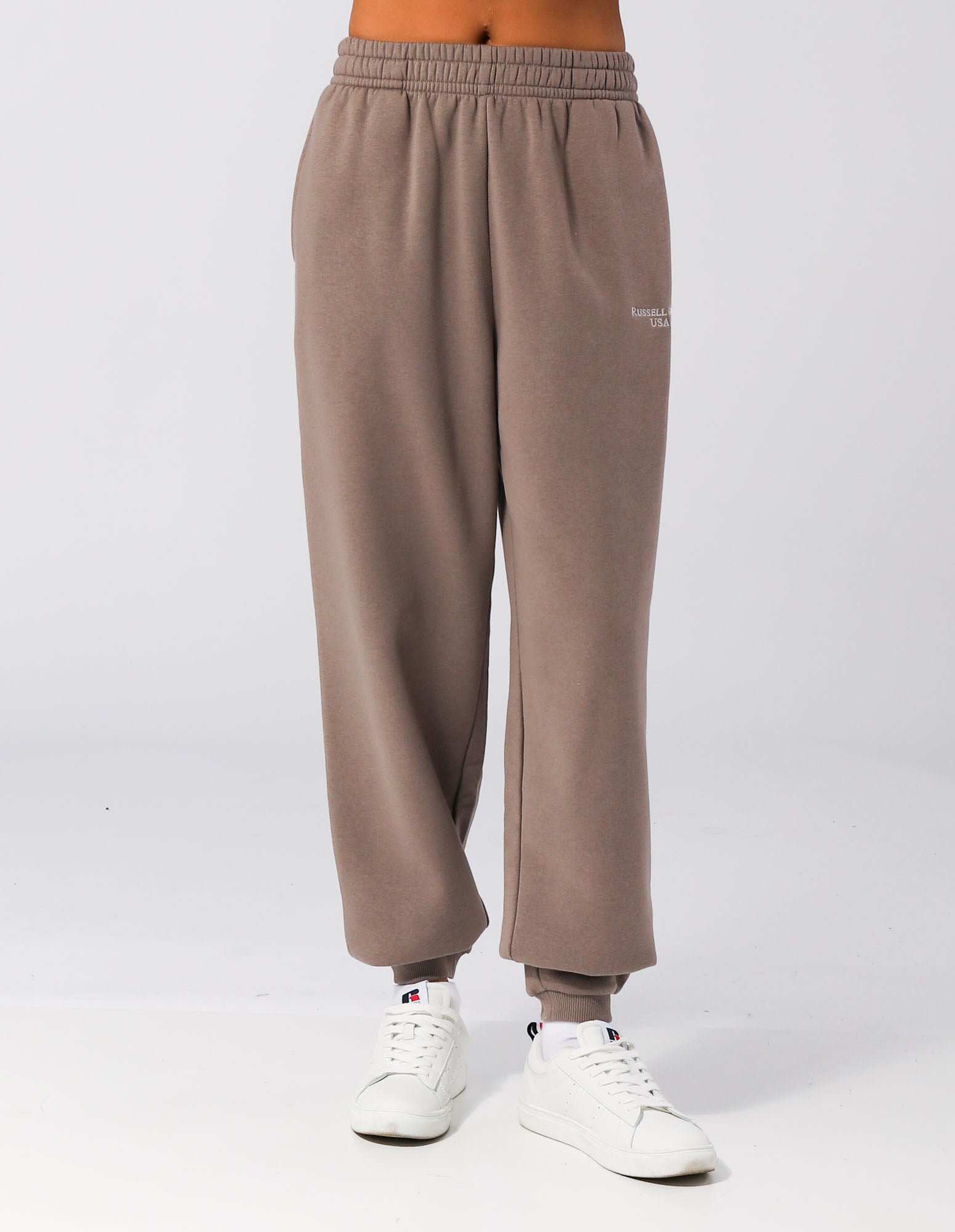 Russell Athletic Australia Womens USA 1902 Trackpant - Mocha True Since 1902